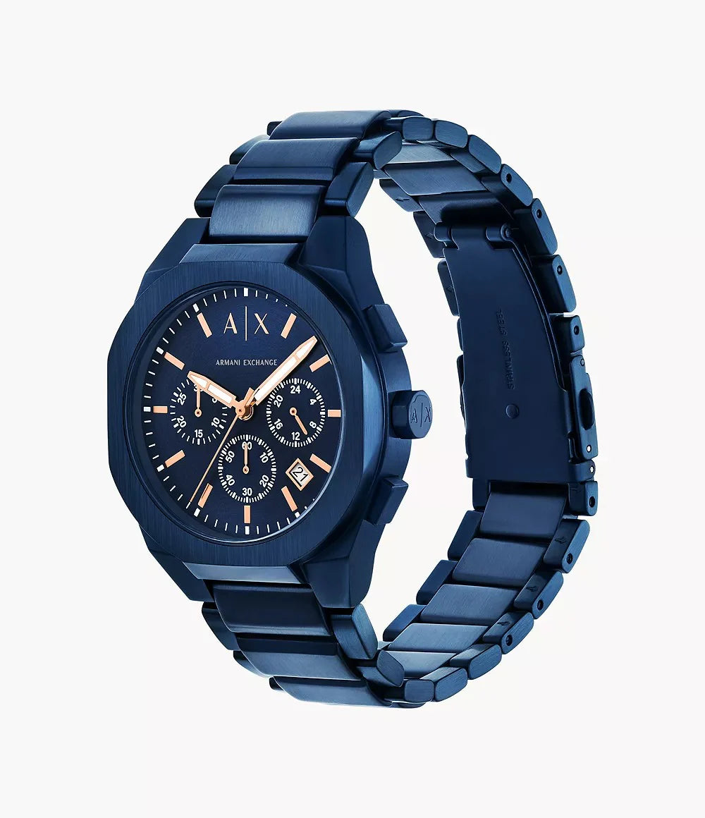 ARMANI EXCHANGE Sync Men's Chronograph Blue Dial Watch - AX4189 - KRISHNA WATCH COMPANY