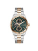 Guess Round Green Dial Analog Men Watch - GW1061G6