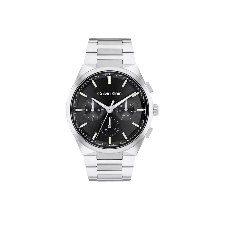 Calvin Klein Men Quartz Black Round Shape Dial Watch - 25200459