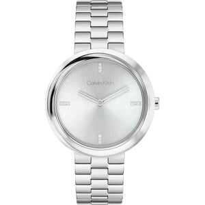 Calvin Klein Twisted Bezel Watch 25100093 - KRISHNA WATCH COMPANY