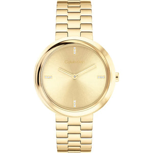 Calvin Klein Twisted Bezel Watch 25100094 - KRISHNA WATCH COMPANY