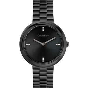 Calvin Klein Twisted Bezel Watch 25100096 - KRISHNA WATCH COMPANY