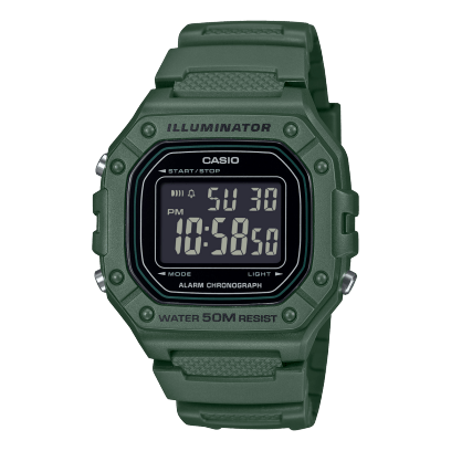 CASIO Youth W - 218H - 3BVDF D394