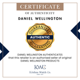 Daniel Wellington Petite Unisex Black Round Dial Analog Watch - DW00100303K