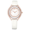Swarovski Crystalline aura watch Swiss Made, Leather strap - 5730146
