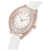 Swarovski Crystalline aura watch Swiss Made, Leather strap - 5730146
