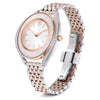 Swarovski Crystalline aura watch Swiss Made, Metal bracelet - 5730162