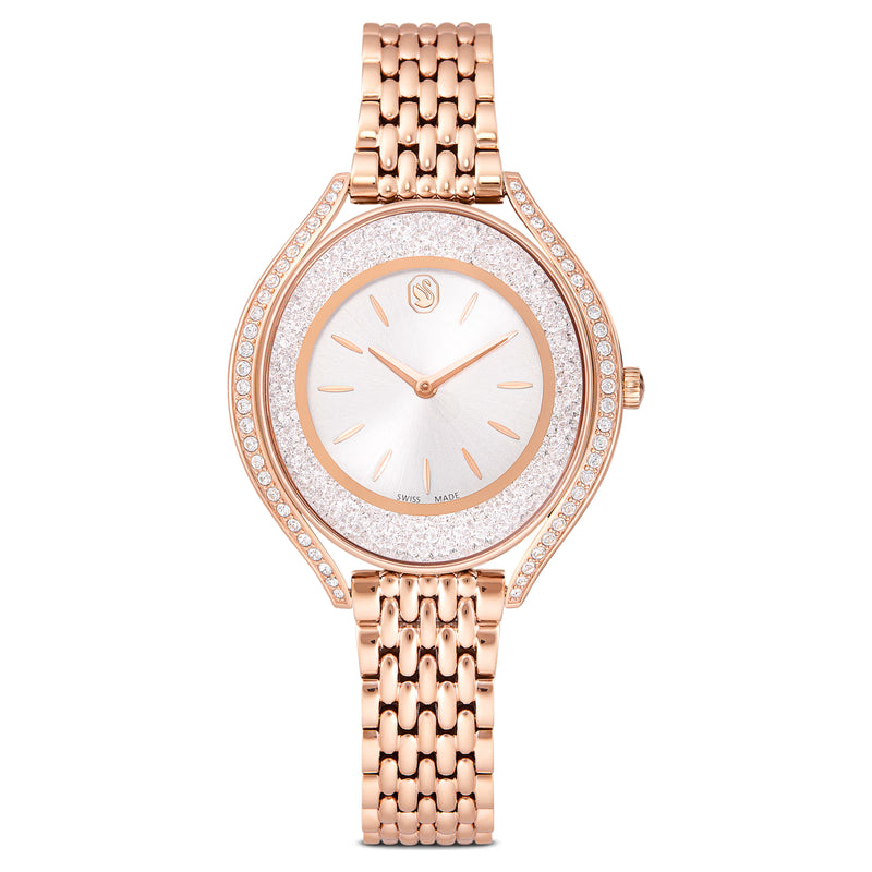Swarovski Crystalline aura watch Swiss Made, Metal bracelet - 5730140