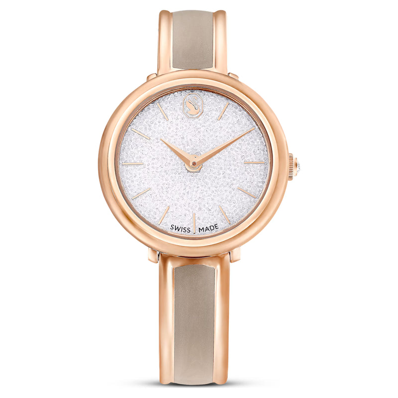 Swarovski Crystalline bangle watch Swiss Made, Metal bracelet - 5709814