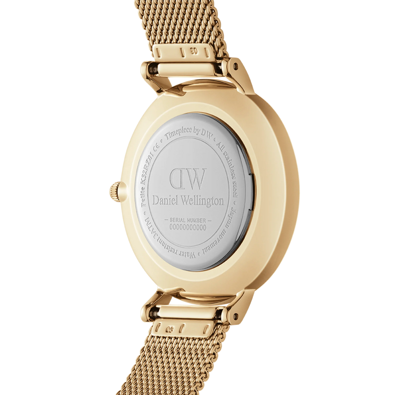 Daniel Wellington Petite Lumine Pressed Evergold Watch - DW00100604K