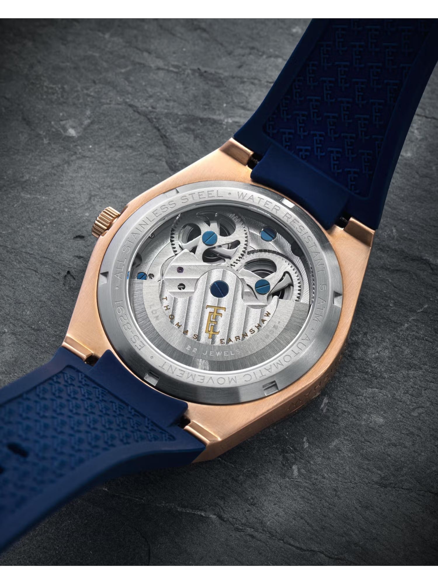 EARNSHAW Drake Dual Time Automatic Analog Watch For Men ES-8291-05