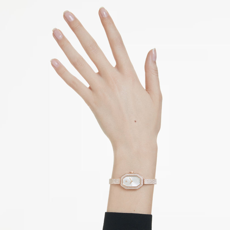 Swarovski Dextera bangle watch Swiss Made, Metal bracelet - 5672992