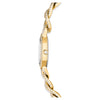 Swarovski Dextera chain watch Swiss Made, Crystal bracelet, Gold tone - 5668854