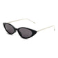 Scott Sunglasses Grey Lens Cat Eye Sunglass Silver Frame SC 2523 C1