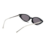 Scott Sunglasses Grey Lens Cat Eye Sunglass Silver Frame SC 2523 C1