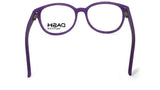 DASH Purple Oval Rimmed Eyeglasses DK1011WFP1