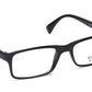 TITAN Black Rectangle Rimmed Eyeglasses E1391B1A1
