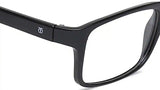 TITAN Black Rectangle Rimmed Eyeglasses E1391B1A1