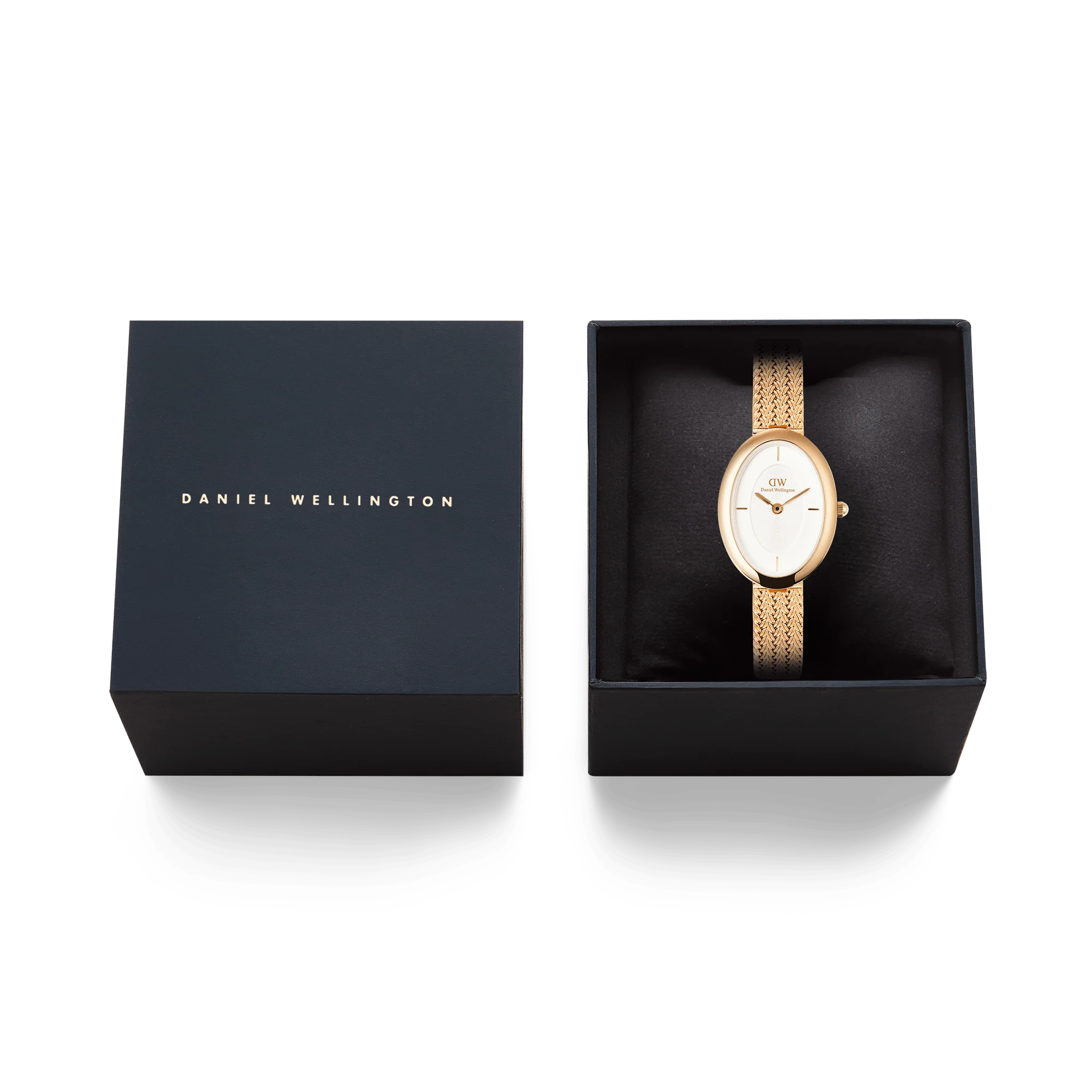 Daniel Wellington White Oval Dial Analogue Women's Watch - DW00100883K
