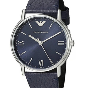Emporio Armani Men Navy Analogue Watch AR11012 - KRISHNA WATCH COMPANY