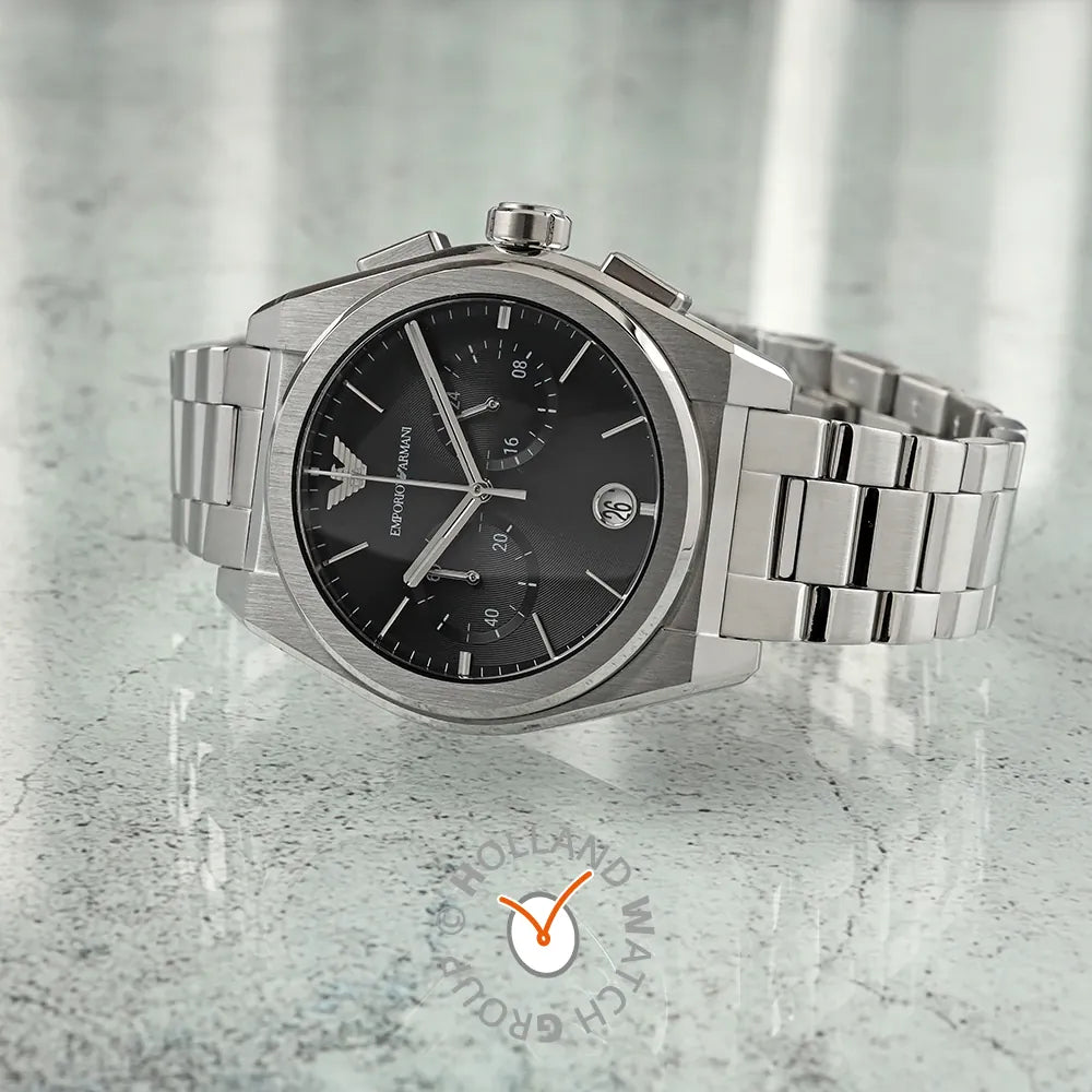 Stainless Chronograph Emporio Armani Watch Krishna Steel – AR11560 Watch