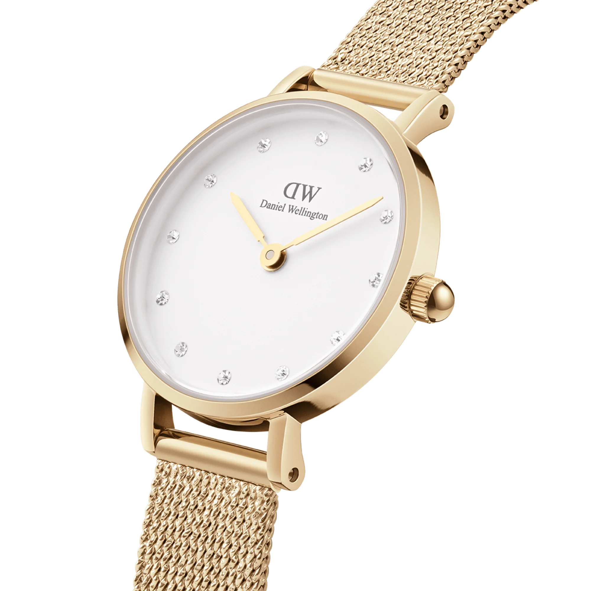 Daniel Wellington Petite Lumine Pressed Evergold Watch - DW00100604K