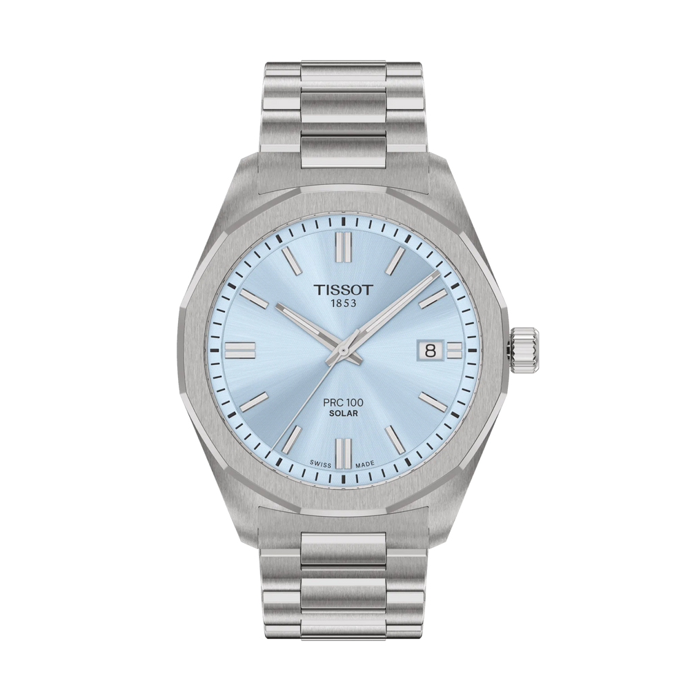 Tissot PRC 100 Solar 39mm Men T1514221135100 - KRISHNA WATCH COMPANY