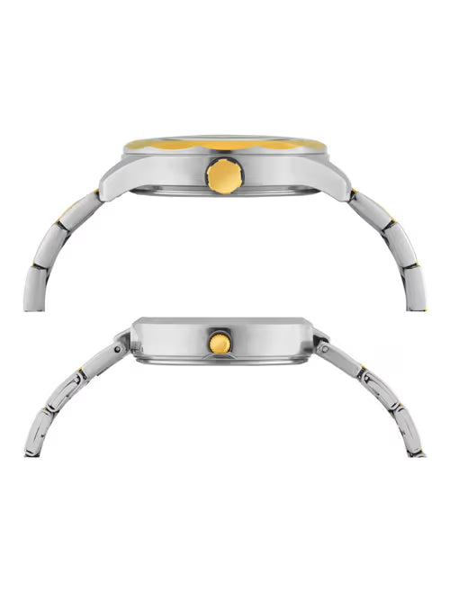 Timex Cream Dial Stainless Steel bracelet Men's Watch - TW00PR341