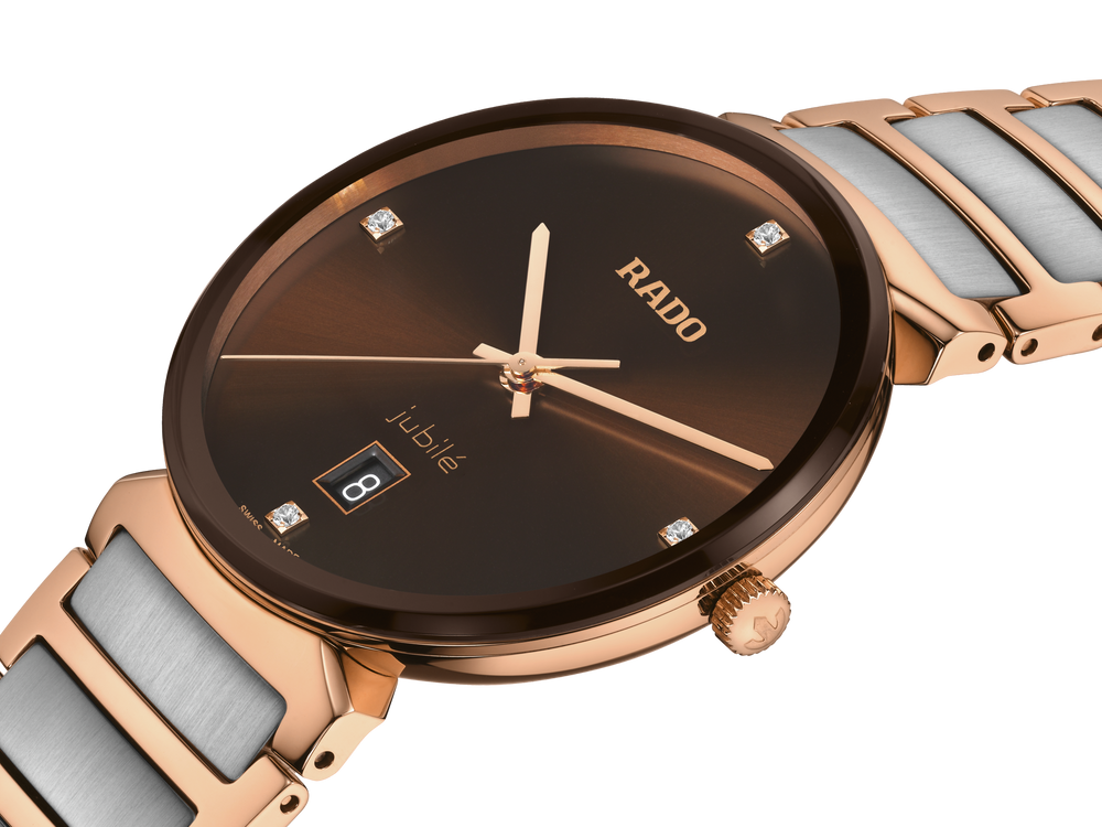 RADO Florence Diamonds Quartz Unisex 38 mm R48918703 - KRISHNA WATCH COMPANY