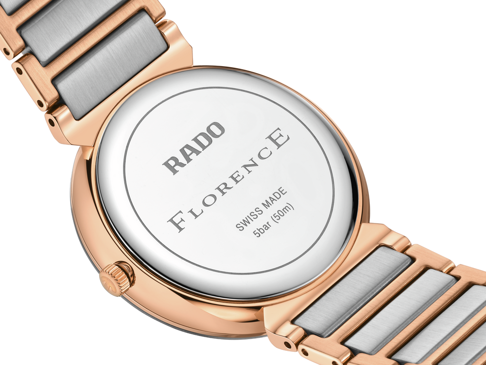 RADO Florence Diamonds Quartz Unisex 38 mm R48918703 - KRISHNA WATCH COMPANY