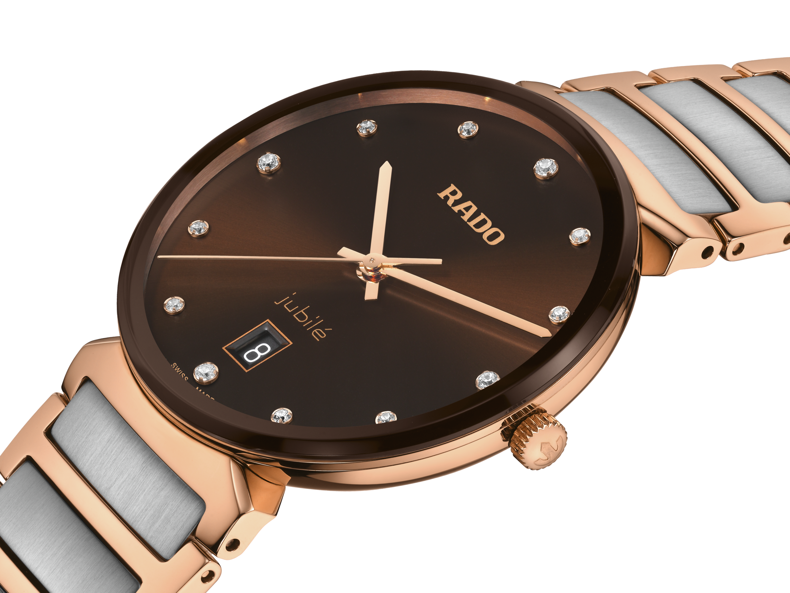 RADO Florence Diamonds Quartz Unisex 38 mm R48918713 - KRISHNA WATCH COMPANY
