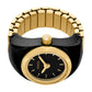 Fossil Watch Ring Two-Hand Gold-Tone Stainless Steel - ES5413