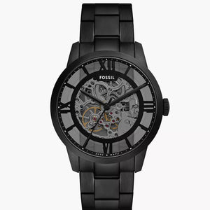 Fossil Townsman Automatic Black Stainless Steel Watch ME3269 - KRISHNA WATCH COMPANY
