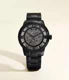 Fossil Townsman Automatic Black Stainless Steel Watch ME3269 - KRISHNA WATCH COMPANY