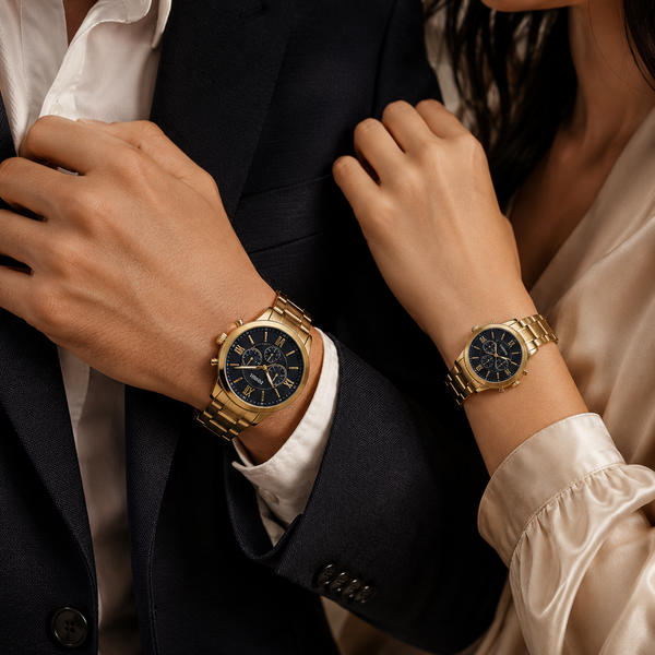 fossil couple watches