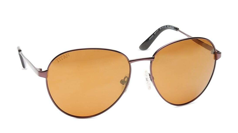 TITAN Brown Aviator Women Sunglasses GM322BR1FP - KRISHNA WATCH COMPANY
