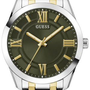 GUESS ELLIOT Mens Two Tone Analog Watch GW0893G1 - KRISHNA WATCH COMPANY