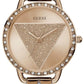 GUESS TRI BELLINI Ladies Rose Gold Tone Analog Watch GW0914L3