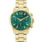 Guess Bailey Green Round Quartz Women Watch GW0933L6