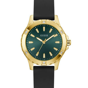Guess Mist Green Round Quartz Women Watch GW0949L2 - KRISHNA WATCH COMPANY