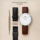 Daniel Wellington Classic Piano Link 40mm Men's Watch - DW00100775