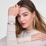 Daniel Wellington White Oval Dial Analogue Women's Watch - DW00100883K