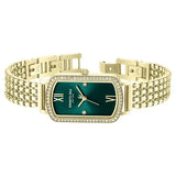 Kenneth Cole Quartz Analog Green Dial Golden Colour Stainless Steel Strap Watch For Women kcwlg0065802ld - KRISHNA WATCH COMPANY