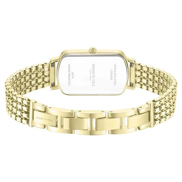 Kenneth Cole Quartz Analog Green Dial Golden Colour Stainless Steel Strap Watch For Women kcwlg0065802ld - KRISHNA WATCH COMPANY