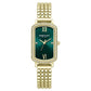 Kenneth Cole Quartz Analog Green Dial Golden Colour Stainless Steel Strap Watch For Women kcwlg0065802ld