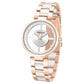 Kenneth Cole Quartz Analog Silver Dial Rose Gold Colour Ceramic Strap Watch For Women kcwlg0066701ld