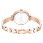 Kenneth Cole Quartz Analog White Dial Rose Gold Colour Stainless Steel Strap Watch For Women kcwlg0068003ld