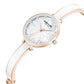 Kenneth Cole Quartz Analog White Dial Rose Gold Colour Stainless Steel Strap Watch For Women kcwlg0068003ld