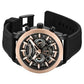 Kenneth Cole Quartz Multifunction Black Dial Black Colour Silicone Strap Watch For Men kcwgo0067702mn
