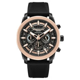 Kenneth Cole Quartz Multifunction Black Dial Watch For Men - KCWGO0067702MN - KRISHNA WATCH COMPANY